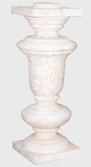 Sandstone balustrade